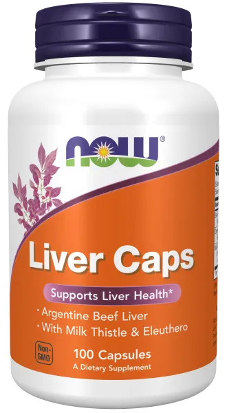 NOW Liver Caps 100 kaps.