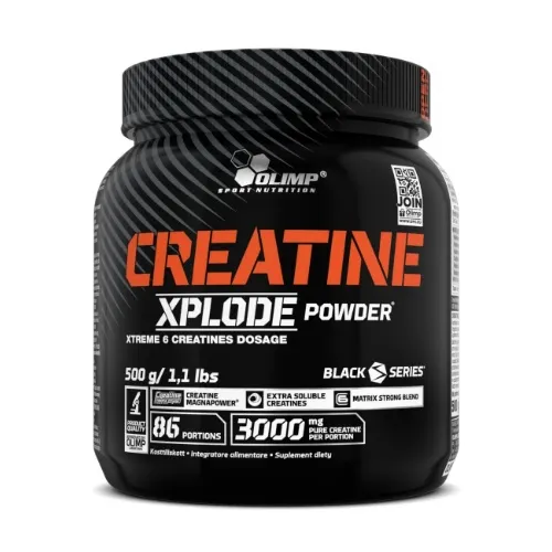Olimp Creatine Xplode Milteliai 500g skonis - Ananasų