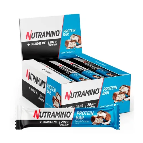 Nutramino Protein Bar 12 x 55g skonis - Kokosų