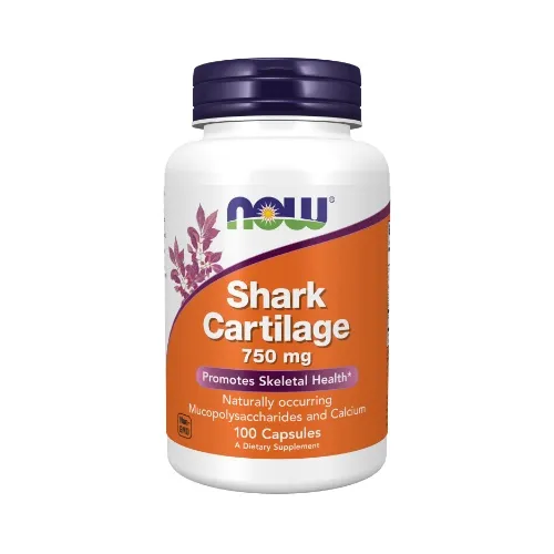 NOW Shark Cartilage 750mg 100 kapsulių