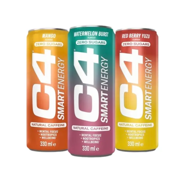 Cellucor® C4® Smart Energinis gėrimas 12 x 330ml skonis - Mangų