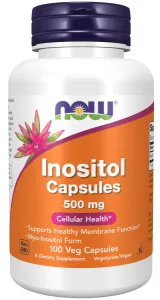 NOW Inositol 500mg 100 kaps.
