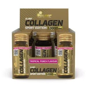 Olimp Collagen Sport Edition Shot 9 x 25ml skonis - Tropinių vaisių