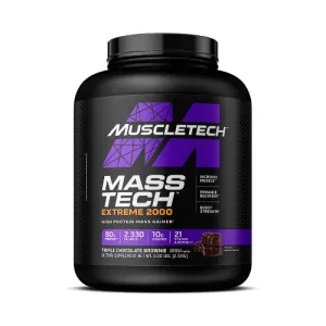 MuscleTech Mass Tech Extreme 2.72kg skonis - Trigubo Šokolado