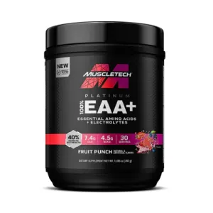 MuscleTech 100% Platinum EAA 30 serv skonis - Obuolių