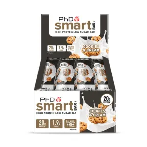 PhD® Smart Bar Batonėlis 12 x 64g skonis - Sūdytos karamelės