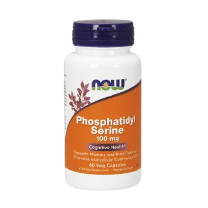 NOW Phosphatidyl Serine 100mg 60 Veg. Capsules