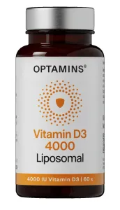Maisto papildas OPTAMINS Vitaminas D3 Liposomal 4000IU kapsulės N60